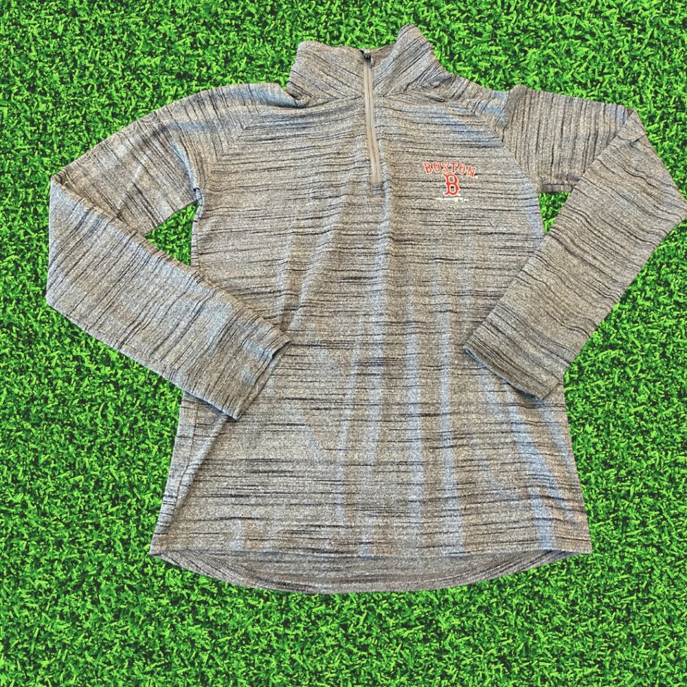 ⚾ Boston Red Sox x Under Armour 1/4 Zip – Boys M ⚾